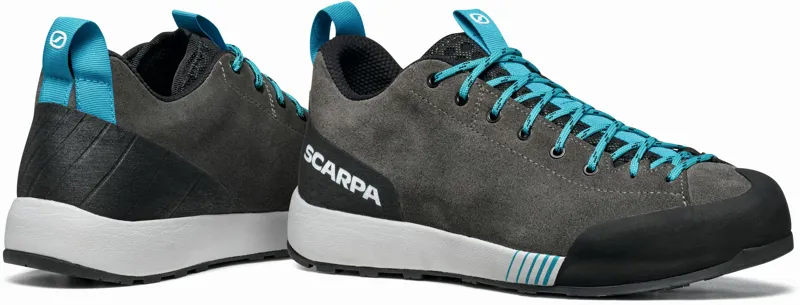 Scarpa Mens Gecko Shoes - Shark-Azure-4